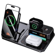 Green Lion 6-in-1 Wireless Charger Black
