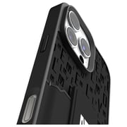 Levelo Morphix Gripstand Case With Cardholder Black iPhone 16 Pro