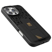Levelo Morphix Gripstand Case With Cardholder Black iPhone 16 Pro