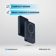 Powerology Power Bank 10000mAh Grey PPBCHA34-GY