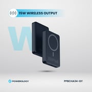 Powerology Power Bank 10000mAh Grey PPBCHA34-GY