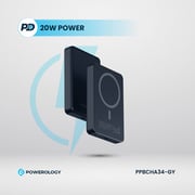 Powerology Power Bank 10000mAh Grey PPBCHA34-GY