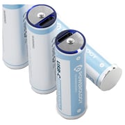 Powerology USB-C Rechargeable AA Battery 1460mAh 4 Pcs