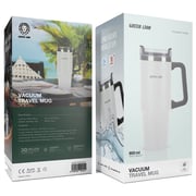 Green Lion 1 Pc Vacuum Travel Mug White