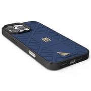 Levelo Morphix Cuero Gripstand Case Blue iPhone 16 Pro Max