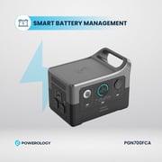 Powerology 1 Pc Portable Generator Grey
