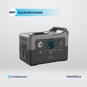 Powerology 1 Pc Portable Generator Grey