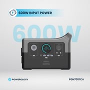Powerology 1 Pc Portable Generator Grey