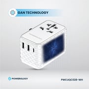 Powerology USB-C GaN Wall Charger White