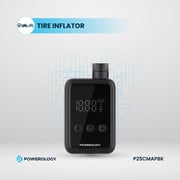 Powerology 1 Pc Compact Tire Inflator Black