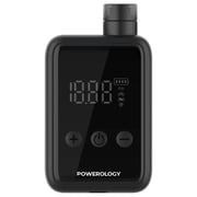 Powerology 1 Pc Compact Tire Inflator Black