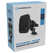 Powerology 3 Port Car Charger Black