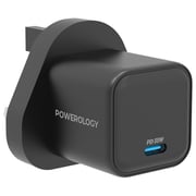 Powerology GaN Wall Charger Black
