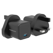 Powerology GaN Wall Charger Black