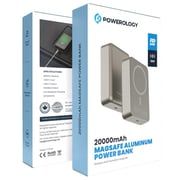 Powerology Power Bank 20000mAh Titanium PPBCHA33-TI