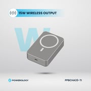 Powerology Power Bank 20000mAh Titanium PPBCHA33-TI
