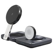 Powerology 3-In-1 Wireless Charger Black