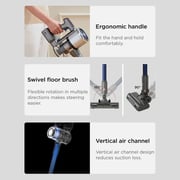 Eureka Cordless Stick Vacuum Cleaner Blue/Black AK10