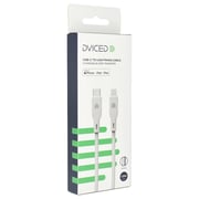 Dviced USB-C To Lightning Cable 1.25m White