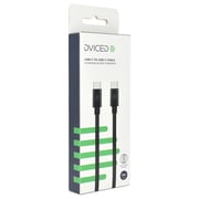 Dviced USB-C To USB-C Cable 2m Black