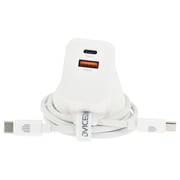 Dviced GaN Wall Charger With Cable 35W White