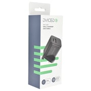 Dviced GaN Wall Charger With Cable 35W Black