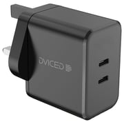 Dviced GaN Wall Charger With Cable 65W Black