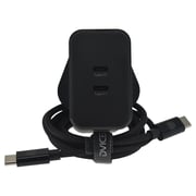 Dviced GaN Wall Charger With Cable 65W Black