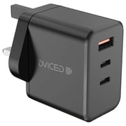 Dviced GaN Wall Charger With Cable 65W Black