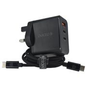 Dviced GaN Wall Charger With Cable 65W Black