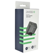 Dviced GaN Wall Charger With Cable 65W Black