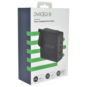 Dviced GaN Wall Charger With Cable 140W Black