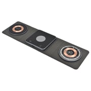 Dviced 3-in-1 Foldable Wireless Charger Black/Copper