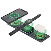 Dviced 3-in-1 Foldable Wireless Charger Black/Copper