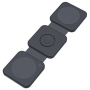 Dviced 3-in-1 Foldable Wireless Charger Black