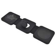 Dviced 3-in-1 Foldable Wireless Charger Black