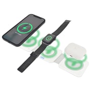 Dviced 3-in-1 Foldable Wireless Charger White