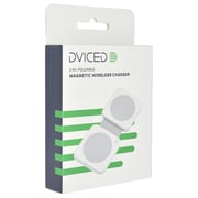 Dviced 2-in-1 Foldable Wireless Charger White