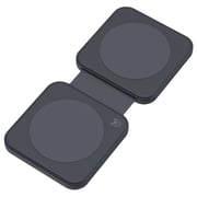 Dviced 2-in-1 Foldable Wireless Charger Black