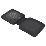 Dviced 2-in-1 Foldable Wireless Charger Black