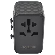 Dviced Universal GaN Travel Adapter 65W Black