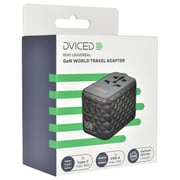 Dviced Universal GaN Travel Adapter 65W Black