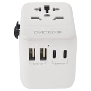 Dviced Universal Travel Adapter 28W White