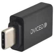 Dviced USB-C To USB-A Adapter Black