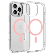 Dviced MagSafe Case Clear/Pink iPhone 16 Pro Max