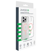 Dviced MagSafe Case Clear/Pink iPhone 16 Pro Max