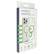 Dviced MagSafe Case Clear/Green iPhone 16 Pro Max