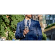Levelo Claire Bumper Case Titanium iPhone 16 Pro Max