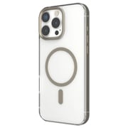 Levelo Claire Bumper Case Titanium iPhone 16 Pro Max