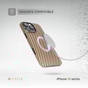 Levelo Sergei 1500D Case Desert Rose iPhone 16 Pro Max